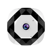 960P Wifi Camera 360 Degree Panoramic Camera Home Security Surveillance Night-Vision Fisheyes Lens Mini Wifi Camera(Eu Plug) 960p 1080p hd wireless panoramic camera mobile phone remote 360 degree surveillance wifi ir night vision camera home monitoring