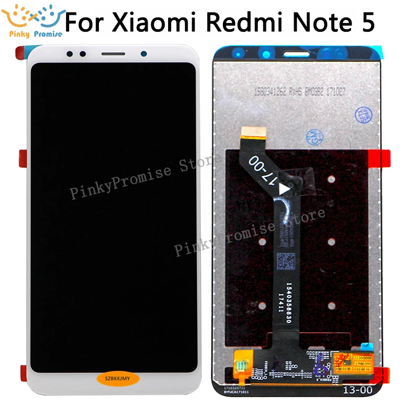 

Tested 6.0 inch NEW For Xiaomi Redmi Note 5 LCD DIsplay + Touch Screen + frame Digitizer Assembly Black/White For Redmi Note 5