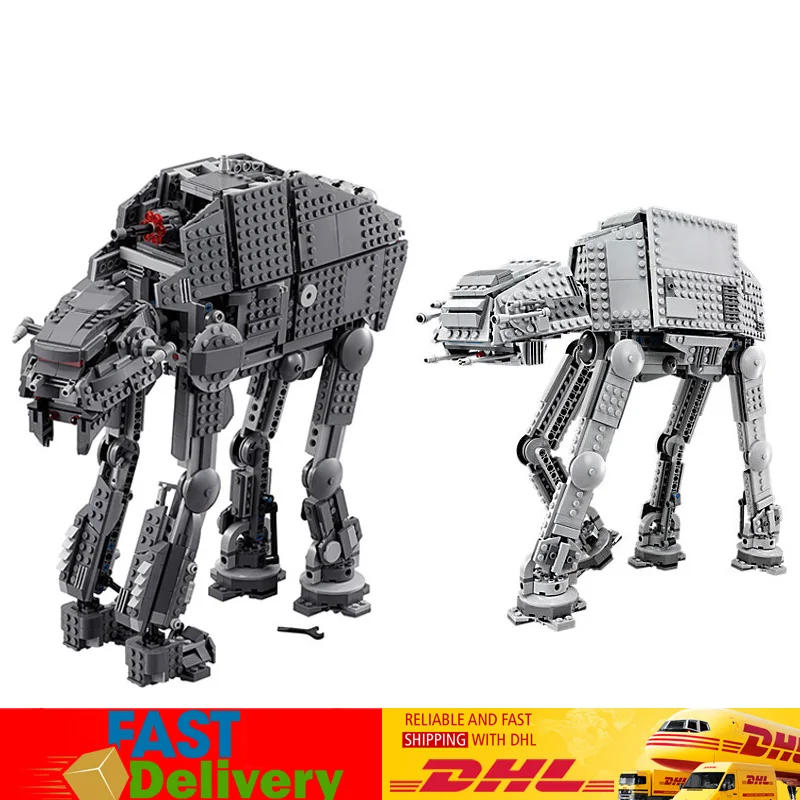 

Lepin 05050 05130 Star Wars AT-AT First Order Heavy Assault Walker Building Blocks Bricks Toys Compatible LegoINGlys 75054 75189