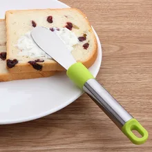 Кухня Нержавеющая сталь торт шпатель Крем чехол-накладка мягкий Ножи более гладкой Кухня печенье торт украшения инструменты K20