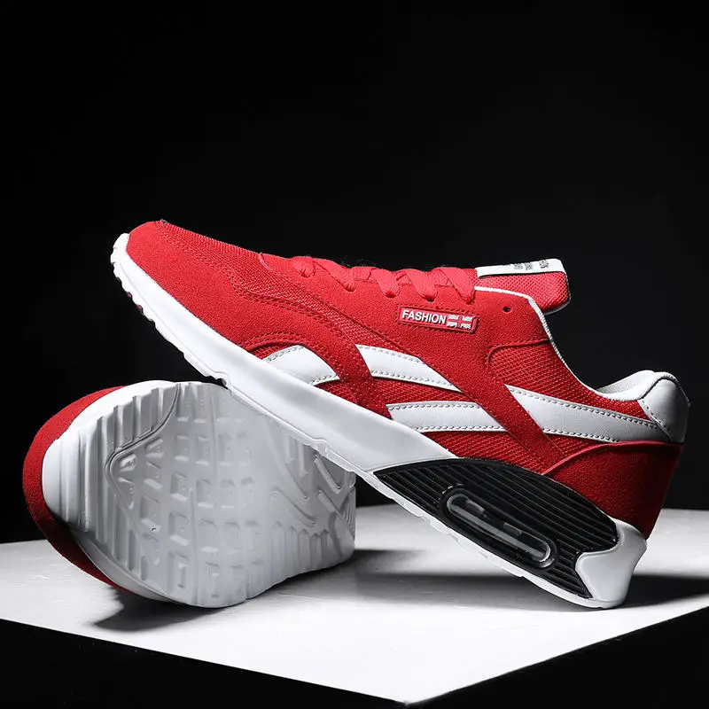 

2018 Autumn Couples Sports Running shoes Air Cushion Sneakers for women and men athletic shoes Outdoor Trainers 36-44