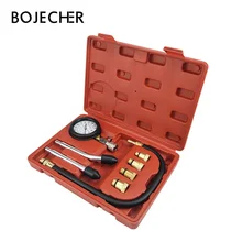 9PCS Petrol Gas Engine Cylinder Compressor Gauge Meter Test Motor Auto Pressure Compression Tester Leakage Diagnostic Tool 9PCS Petrol Gas Engine Cylinder Compressor Gauge Meter Test Motor Auto Pressure Compression Tester Leakage Diagnostic Tool