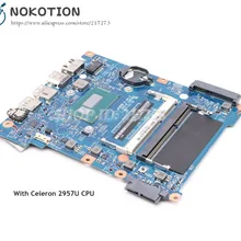NOKOTION для acer aspire ES1-571 ES1-571G Материнская плата ноутбука NBGCE11005 448.09002.0011 448.09003.0011 2957U Процессор DDR3