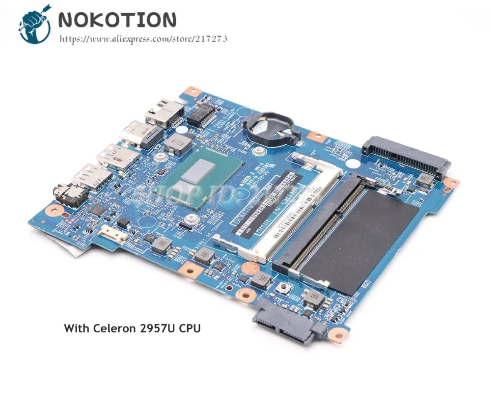 NOKOTION для Acer aspire ES1-571 ES1-571G материнская плата ноутбука NBGCE11005 448.09002.0011 448.09003.0011 2957U CPU