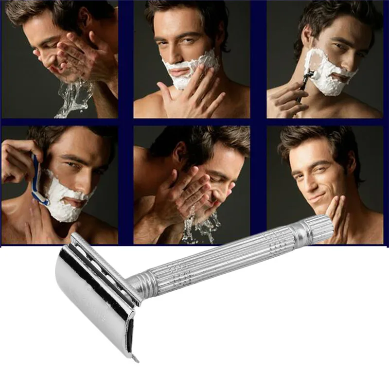 1Pcs font b Mens b font sharp veneer Hair Razor JunJie old style double Edge blade
