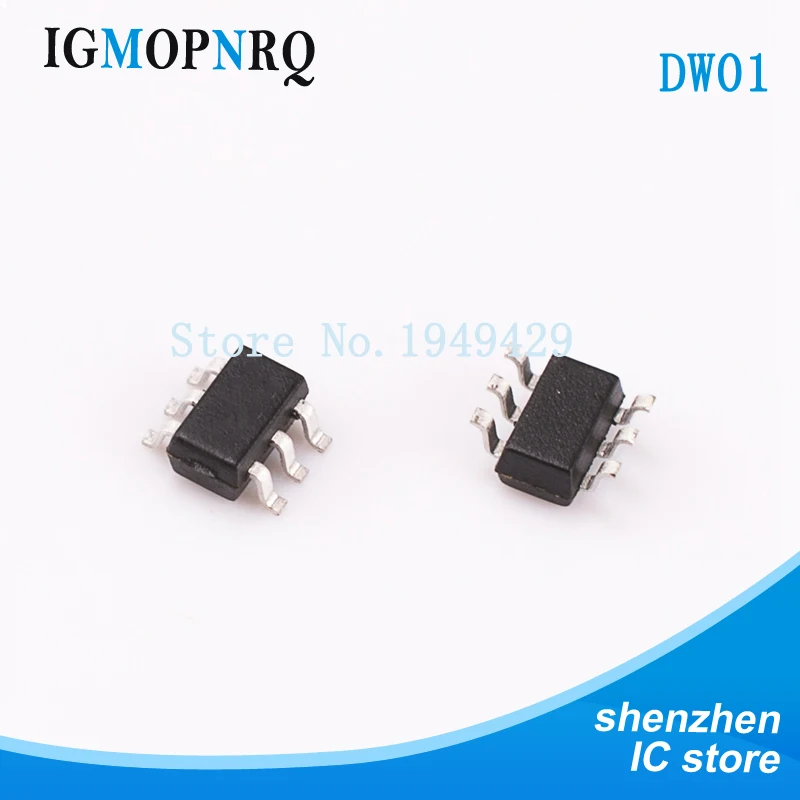 

50PCS DW01 SOT23-6 SOT New original free shipping fast delivery