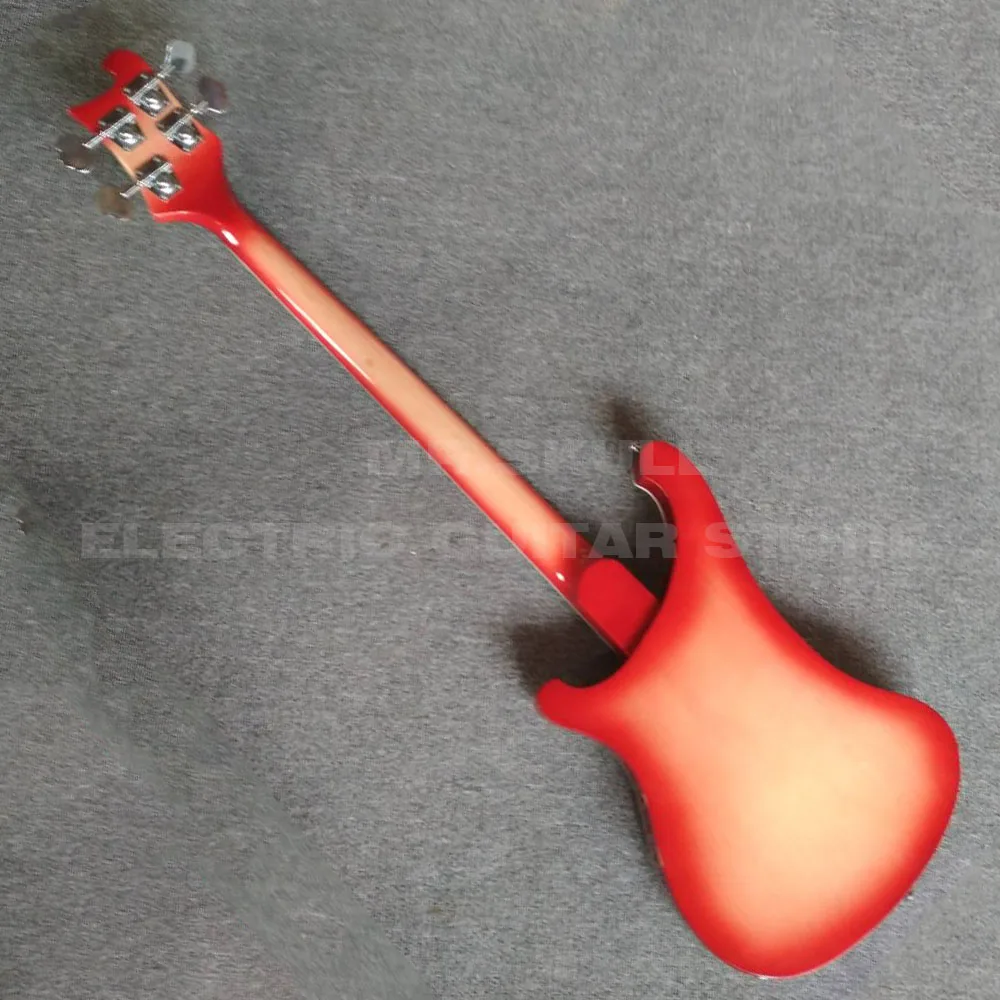 Ricken electric bass store backer 4003 cherryburst бас с индивидуальным логотипом