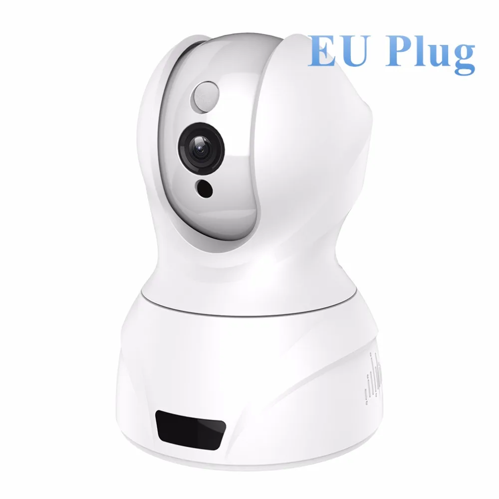 

2016 812D Professional Portable Mini Smart Cloud Camera HD Video Recording Wifi Conncection Home Safety Camera Black EU Plug