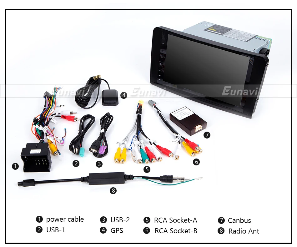 Best Eunavi 2 Din Quad core 9