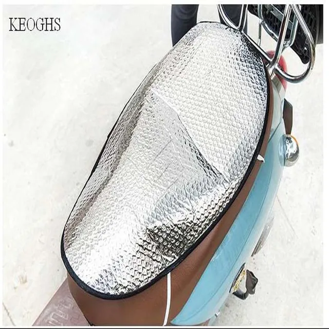 60*36CM Reflective Heat insulation universal motorbike seat covers