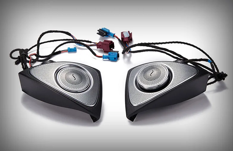 

Loudspeaker 3D rotate rising Tweeter Speakers for BENZ C E S class GL GLS GLE GLC