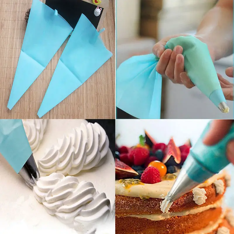 

New Reusable Cake Decorating Tool DIY Dessert Decorators Disposable Cream Pastry Bag Cake Icing Piping Decorating Bags Tools