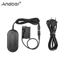 Andoer ACK-E8 AC di Alimentazione LP-E8 Dummy Batteria Adattatore Caricabatterie per Foto/Videocamera per Canon 700D 650D 600D 550D Rebel T5i T4i T3i ecc