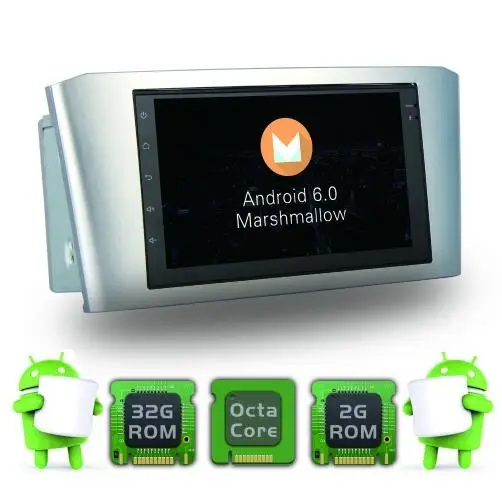 Top 2GB Ram 8-Core 32GB Flash Android 6.01 Car Dvd Gps For Toyota Avensis 2003-2007 Support Steering wheel  DVR OBD SWC 3G 4G 2