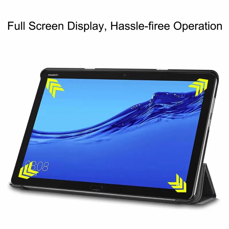 Ультратонкий чехол для Huawei MediaPad M5 lite 10 BAH2 W19/L09/W09 1 &quot Чехол подставка планшета huawei