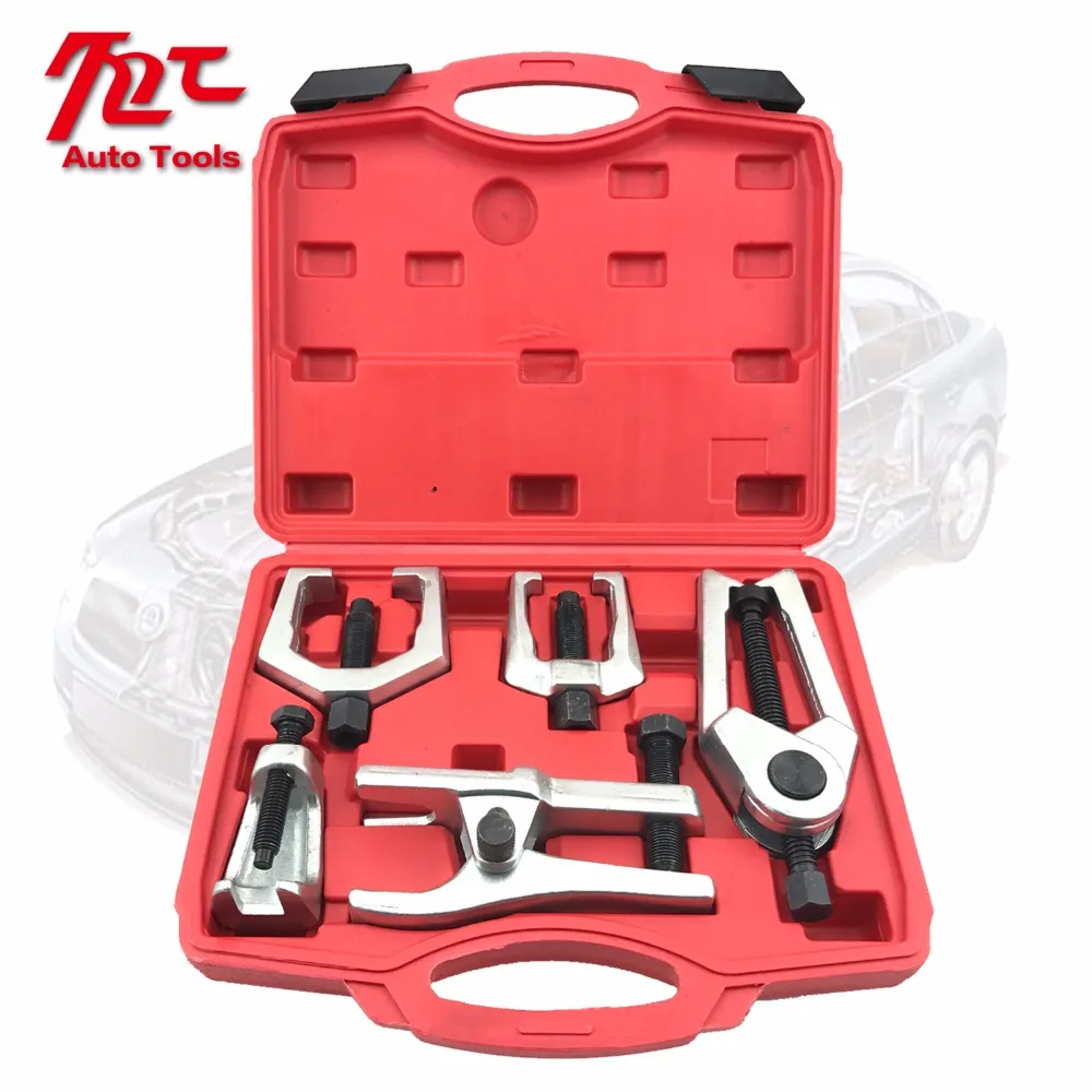 

5pc Front End Service Tie Rod Ball Joint Separator Pitman Arm Puller Tool Set