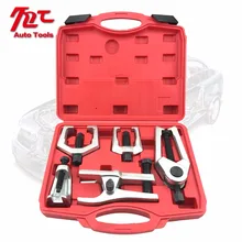 5pc Front End Service Tie Rod Ball Joint Separator Pitman Arm Puller Tool Set