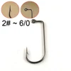 100PCS  Aberdeen Offset Jig Hook High Carbon Steel 90 Degree Shank Bent Saltwater Jig Hooks 8 6 4 2 1 1/0 2/0 3/0 4/0 5/0 6/0 ► Photo 2/5