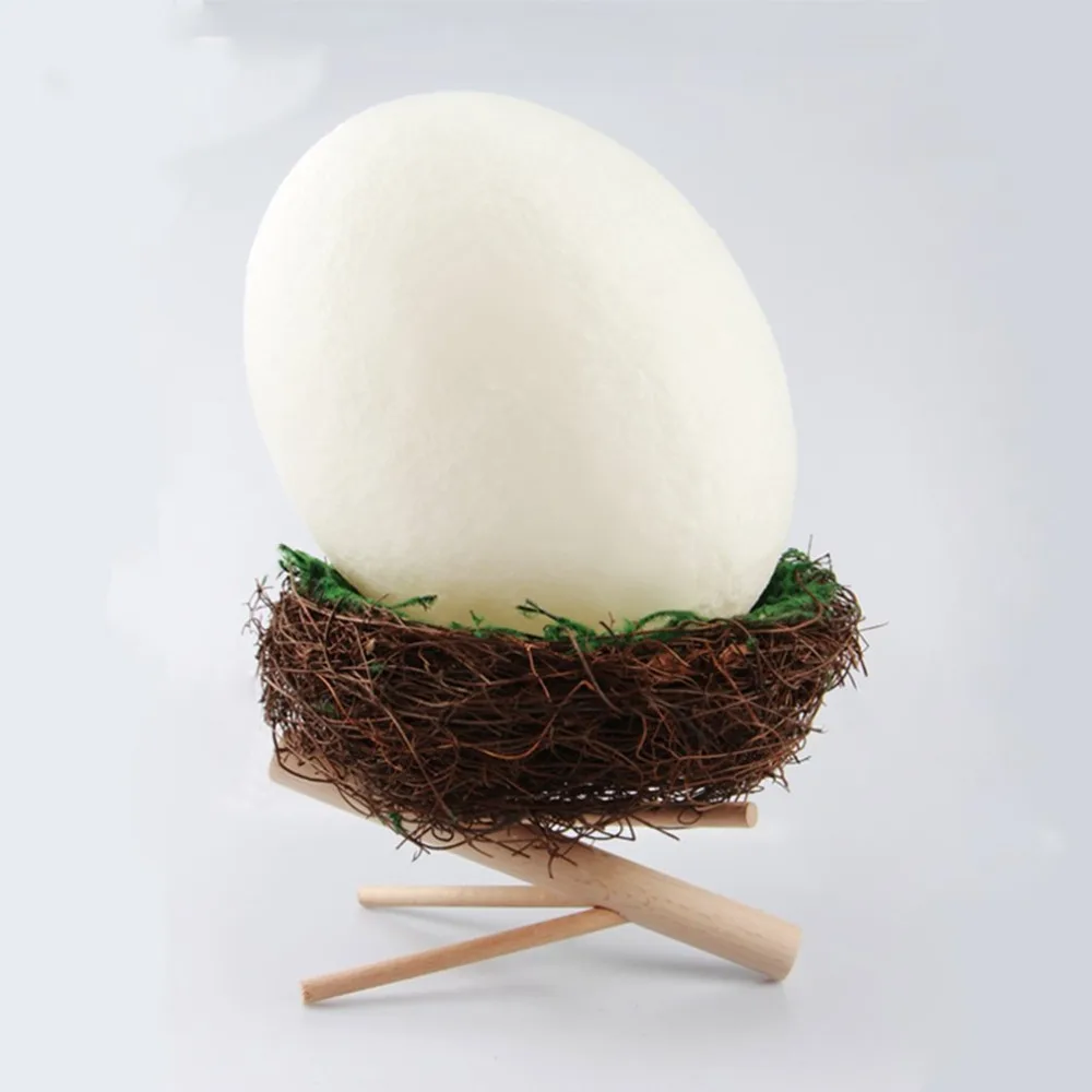 

Creative Bird Nest Shape Lamp Night Light Lovely LED Lamp Christmas Gift for Baby Kids Room Multicolor Touch Nightlight