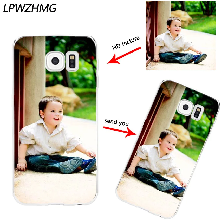 

Custom DIY Print Photo Soft TPU Phone Case For Samsung Galaxy S6 S7 edge S8 Plus S3 J3 J5 J7 Customized Back Cover Free Logo Fee