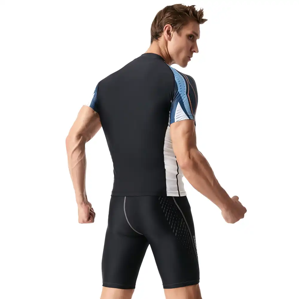 camisa de baño para hombre