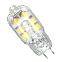 Smuxi G4 светодио дный лампа 2 Вт 12 2835 SMD светодио дный теплый/холодный/натуральный белый свет лампы DC12V 280LM