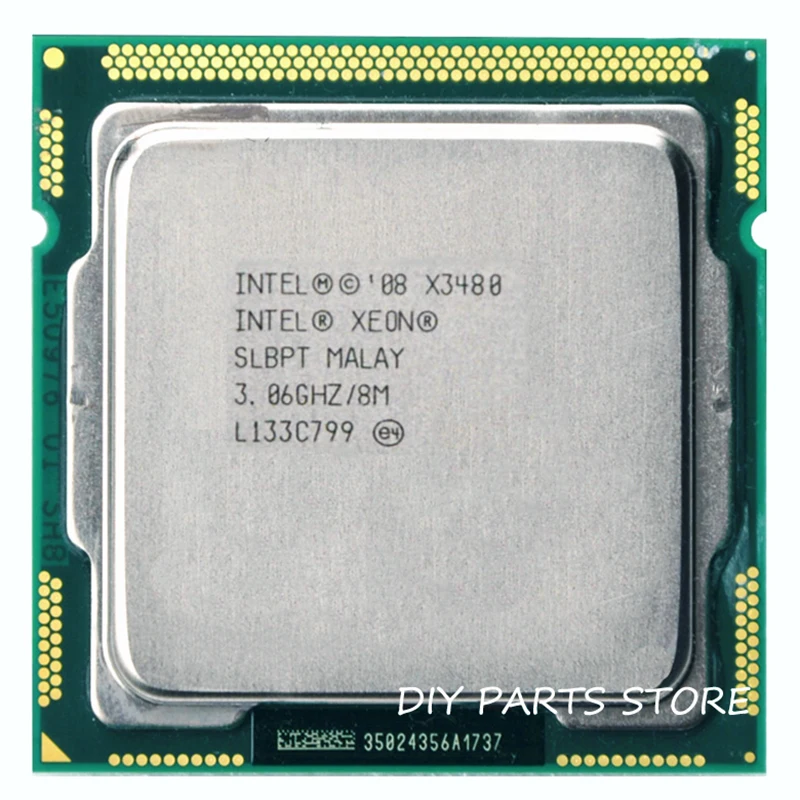 Intel Core Xeon X3480 8M Cache 2 93 GHz SLBJH LGA1156 P55 H55 equal i7 870