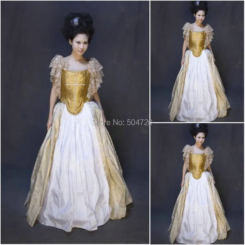 Custom-madeR-748 винтажные костюмы 1860 s гражданская война Южное бальное свадебное