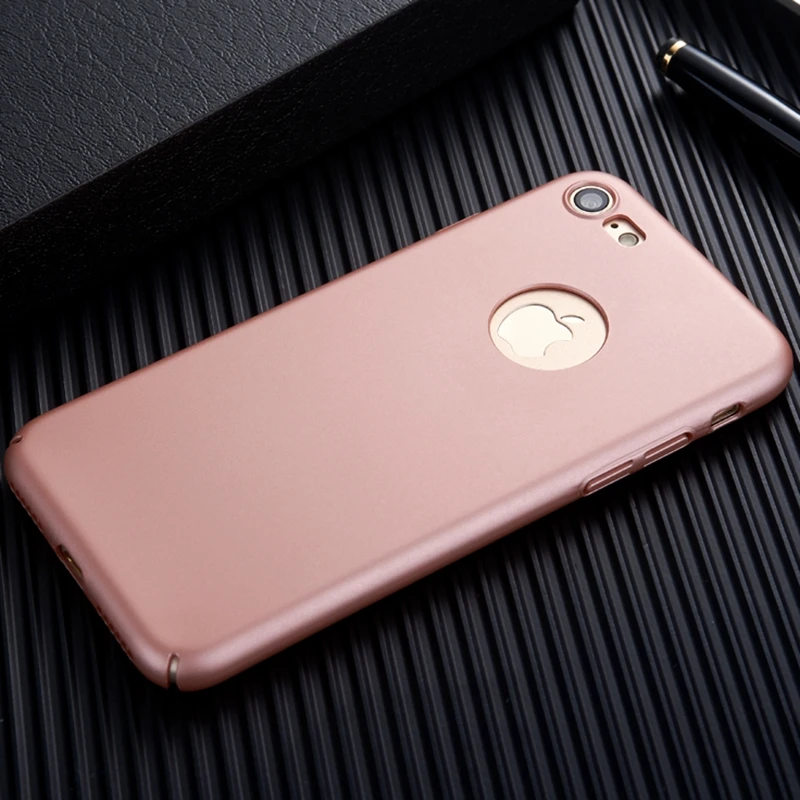 Чехол для iphone 7 plus роскошный черный тонкий жесткий чехол золотистого цвета на