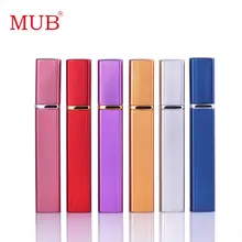 Hot Selling Fashion 12ml 1pc Mini Aluminum Perfume Bottle Atomizer Spray Bottles Portable Parfum apray Empty Cosmetics Container