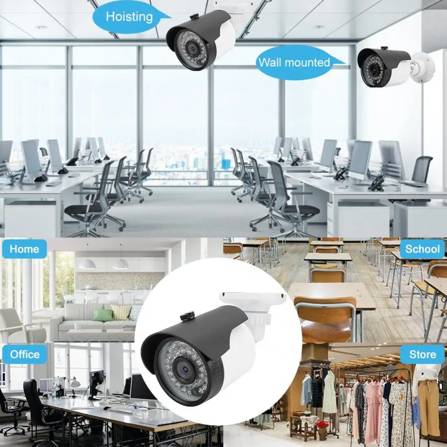 4 в 1/AHD TVI CVI/CVBS 1080P 2MP HD CCTV Гибридный аналоговый безопасности Камера IR CUT|Камеры