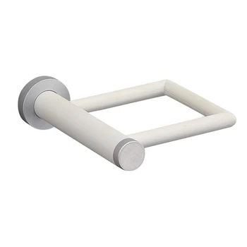 

Hair dryer rack wooden white toilet shelf suction wall bathroom air dryer rack air tube support wx6121134