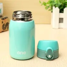 260 ml Portable Edelstahl Vakuumsauger Wärme Wasser Kaffeemilch Becher Isolierte Flasche Bauch Tasse Thermische Flaschen Tumbler Auto hause