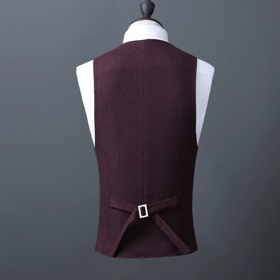 Fashion Mens Vests Suit Male Waistcoat Wedding Groom Vest Suit Waistcoats Blazers Formal Business Jacket Color 2019 New Arrival