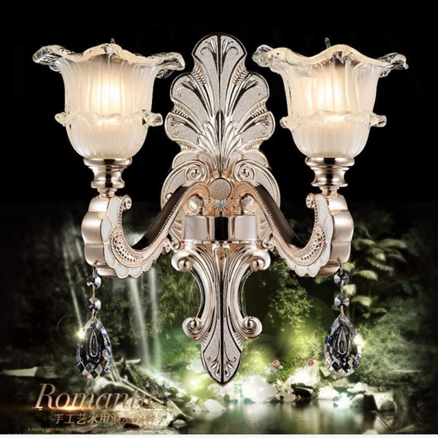Gold Led K9 Crystal Wall Sconce Indoor Studio Living Room Gold Led K9 Crystal Wall Sconce Indoor Studio Living Room Lights Bathroom Mirror Lighting Hotel