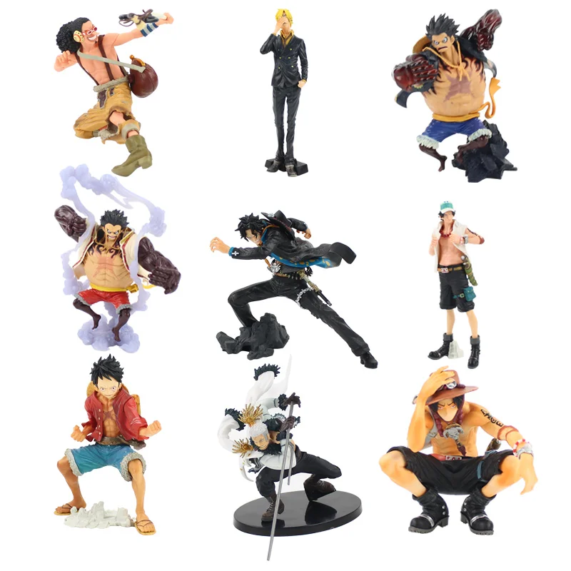 9styles One Piece King Of Artist Ace Smoker Luffy Sanji Usopp Banpresto Figurines Pvc Action Figure Model Collectible Toys Doll Action Figures Aliexpress