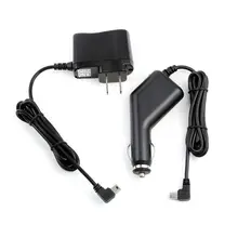 Переменного тока/зарядное устройство постоянного тока адаптер+ USB шнур для Garmin gps Nuvi 50 лм/T 55 лм/T 65 лм/T