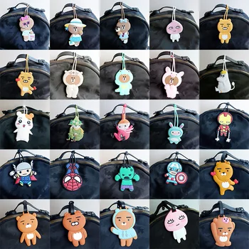 

Luggage&bags Accessories silica gel luggage tag Animal Cartoon Suitcase ID Addres Holder Baggage Boarding Portable Label