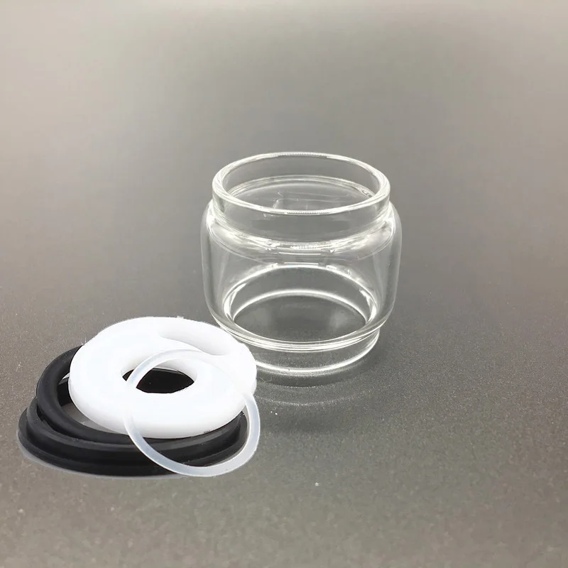 

bubble Glass tube pyrex for SMOK TFV12 Prince with seal oring vape Replacement glass tank