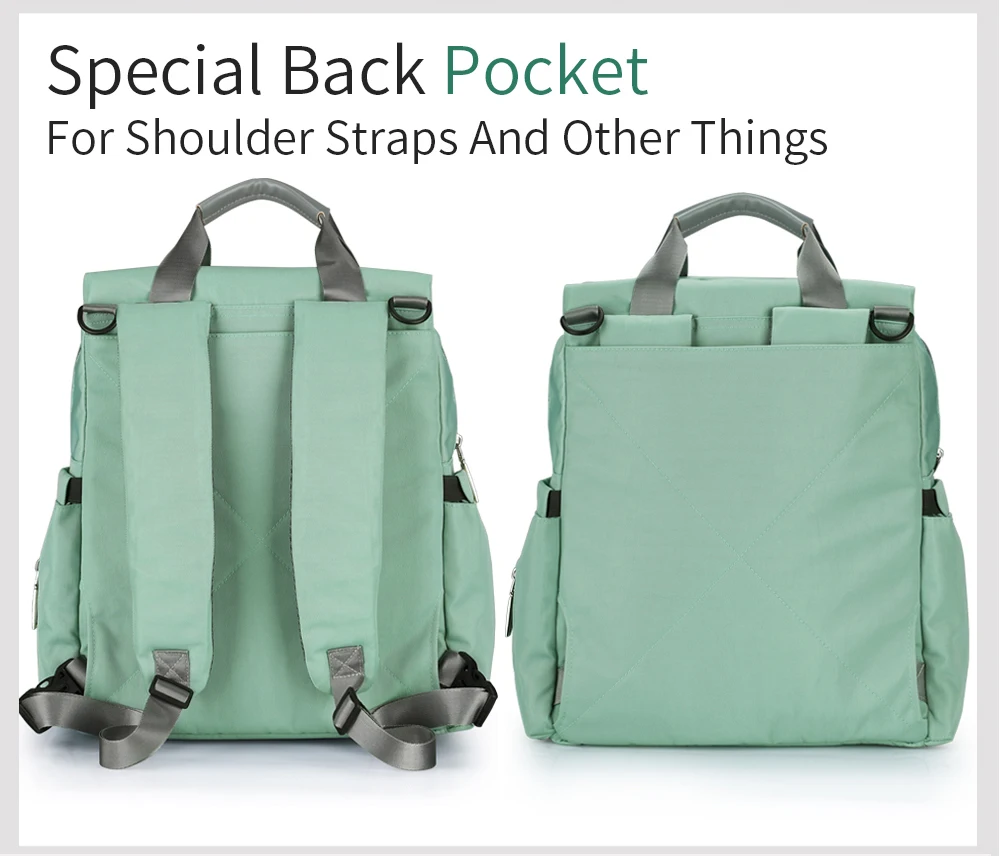 Островная Новая модная сумка для подгузников рюкзак большой емкости Детская сумка подгузник сумка для ухода за ребенком