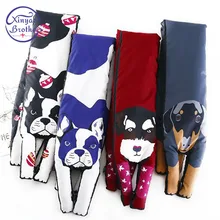 Большие размеры 15x112 см, шелковые плотные шарфы, дизайнерские объемные шарфы в форме животных, кошек, тигров, пышный теплый шарф для женщин, шарф, Детские шарфы