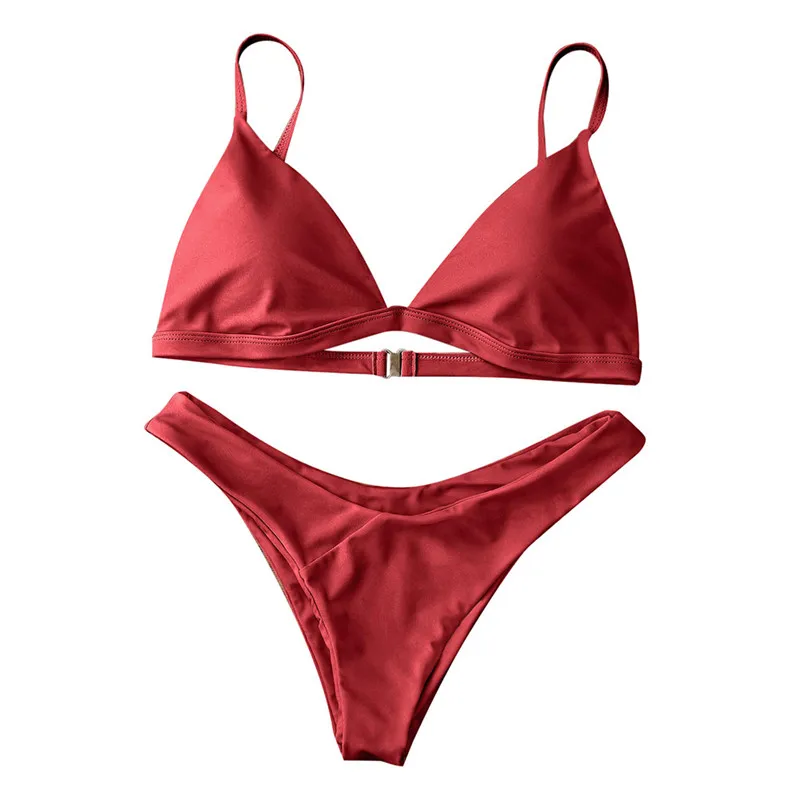 

Women Push-Up Padded Bra Beach Bikini Set Swimsuit Swimwear Z0111