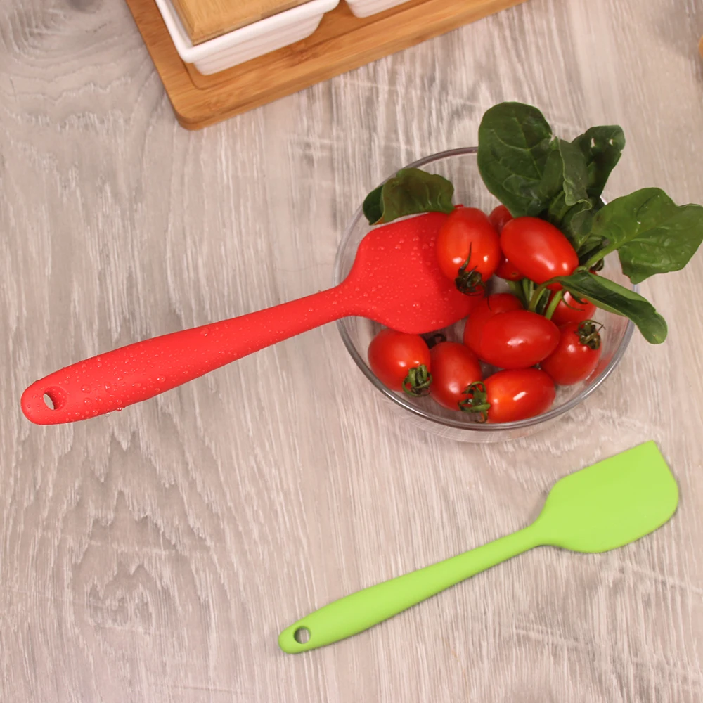 EHZ Silicone Spatula Set Heat Resistant Rubber Spatula Kitchen Utensils  Stainless Steel Core Spatulas Nonstick Baking Tool - AliExpress