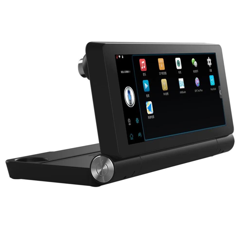 

Genuine T18 WIFI 7" HD 1080P Car Dual Camera Rear View DVR Recorder With GPS Navigator Built-in Mic And Speaker Support FM TF