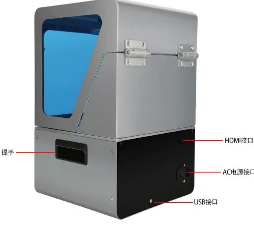 ЖК SLA 3d принтер светильник для отверждения ювелирных изделий высокоточный