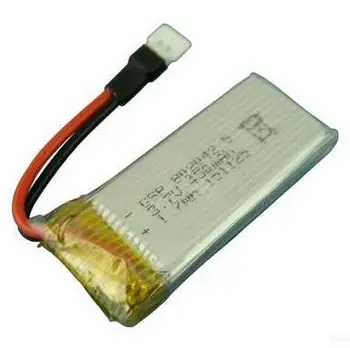 

Free ship 2pcs/lot 3.7v 450mAh 802042 Lithium Polymer battery aircraft batteries li-po battery for drone
