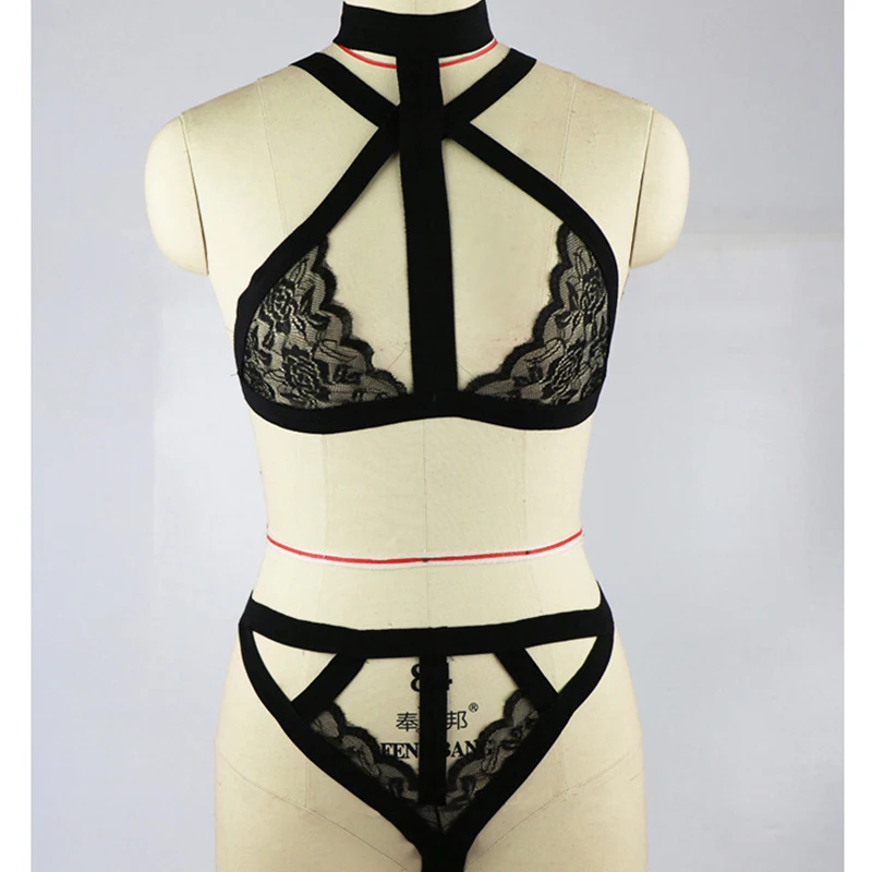 CWXANS Lace Sexy Bra Set for Women open cup bra G-string Underwear Exotic Set Floral exotic apparel Baby Dolls Sexy Lingerie CWXANS Lace Sexy Bra Set for Women open cup bra G-string Underwear Exotic Set Floral exotic apparel Baby Dolls Sexy Lingerie