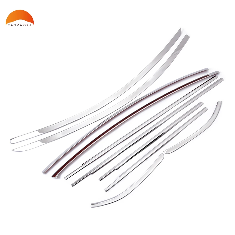 For Nissan Versa 2012-2016 2017 2018 Sedan Car Accessories Chromium Trim Window Bright Sequins Mouldings Exterior Parts Steel For Nissan Versa 2012-2016 2017 2018 Sedan Car Accessories Chromium Trim Window Bright Sequins Mouldings Exterior Parts Steel