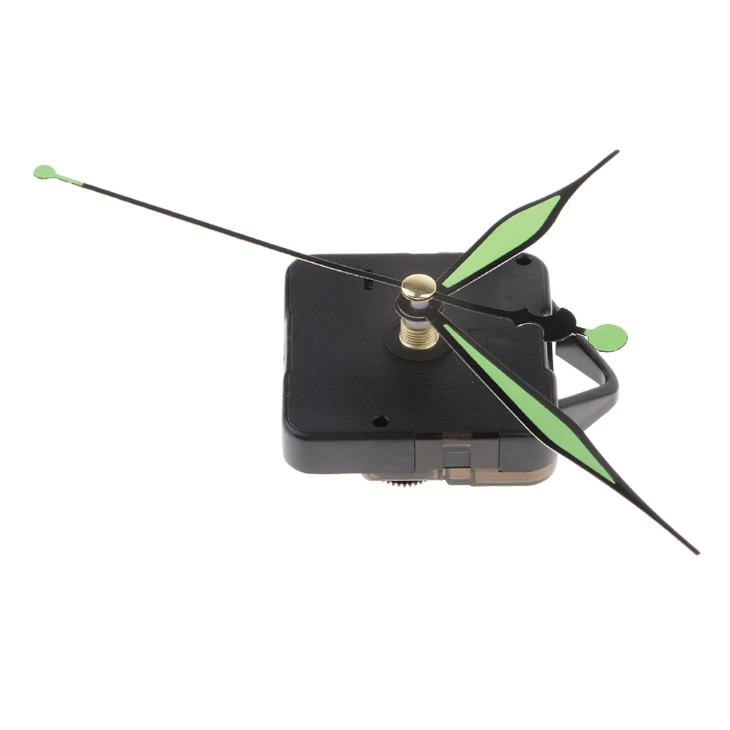 4 Sets 2 Colors Quartz Wall Color Part Diy Wall Clock Movement Mechanism Battery Operated Repair Kit Tool