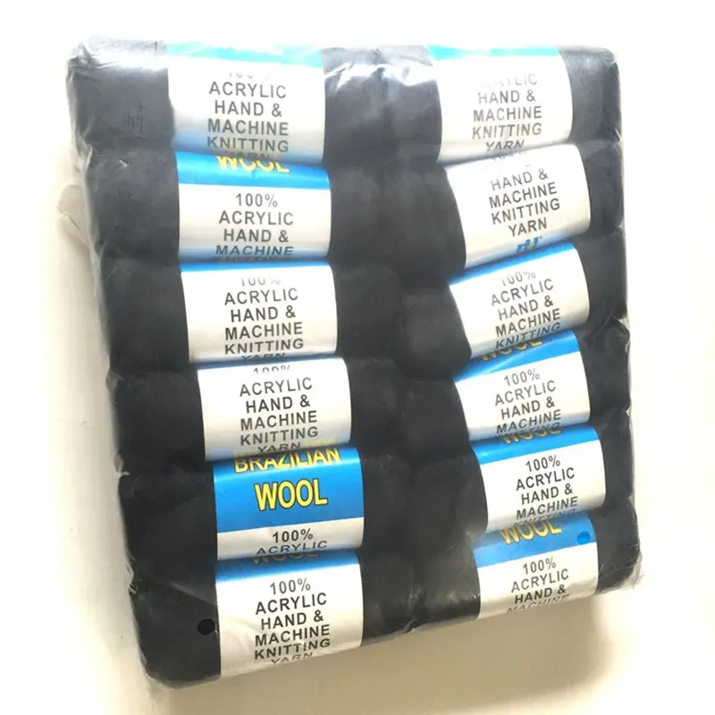 Desire for hair 1-12bundles 70g Brazilian wool hair low temprature flame retardant synthetic fiber for box braids making